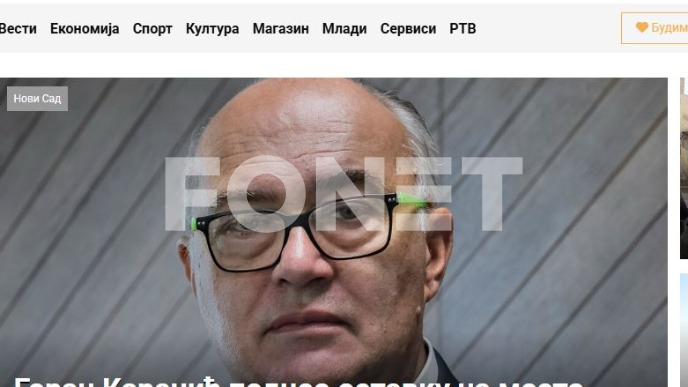 Karadžić podneo ostavku